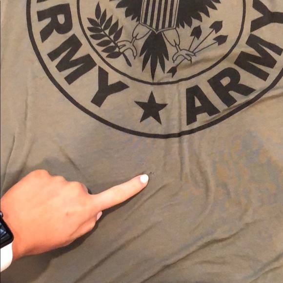 Green Army Shirt - Picture 2 of 2